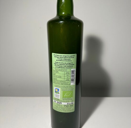 Extra Virgin Organic Olive Oil 750 ml